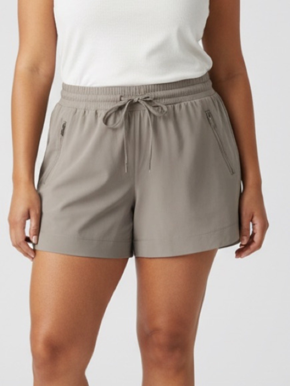 Kyodan Outdoor Grey Cargo Hiking Shorts Women's Sz L Gorpcore Coastal Athletic